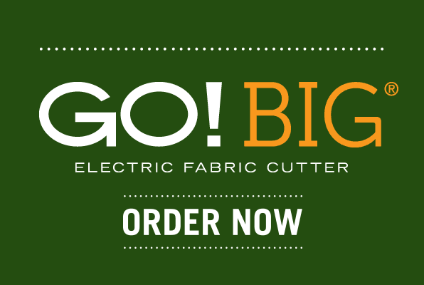GO! BIG® Electric Fabric Cutter - Order Now - Limited Quantity Available