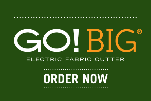 Accuquilt GO BIG Electric Fabric Cutter-Included in package: Fabric Cu —  Maloufs Fabrics