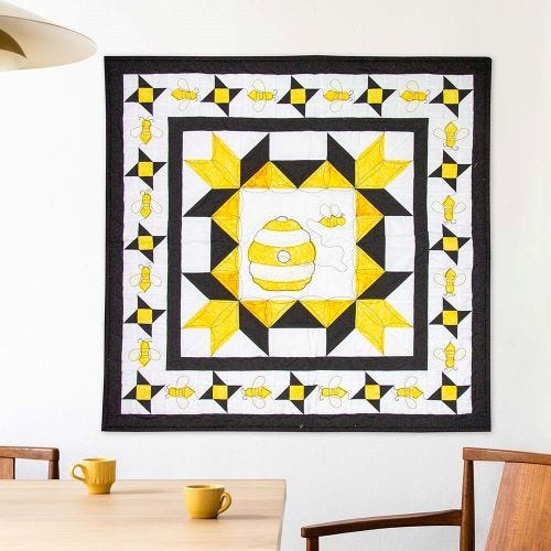 GO! Whirl and Twirl Wall Hanging Pattern