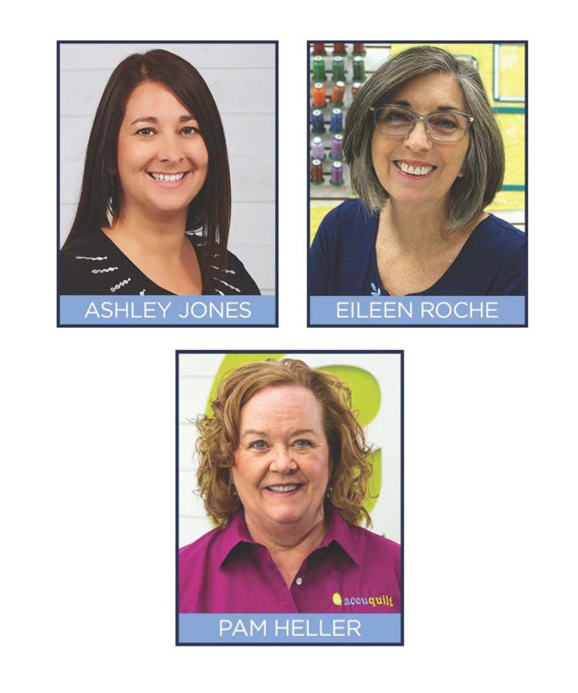 Eileen Roche, Ashley Jones, Reen Wilcoxson and Pam Heller