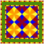 Barn Quilt Top 100