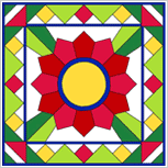 Barn Quilt Top 100