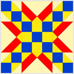 Barn Quilt Top 100