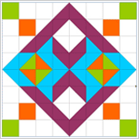 Barn Quilt Top 100