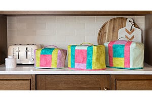 Your New Favorite Kitchen Project: Quilt-As-You-Go Toaster Cover