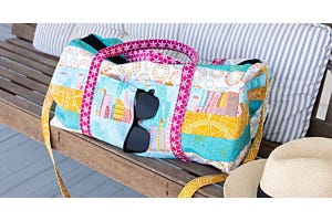 Introducing June Tailor Weekender Bag Quilt-As-You-Go Kit with Zippity-Do-Done Zipper
