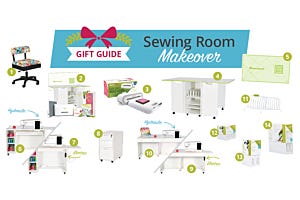 Holiday Gift Guide: A Sewing Room Makeover