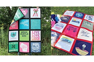 Learn How You Can Create Your Own T-Shirt Quilt