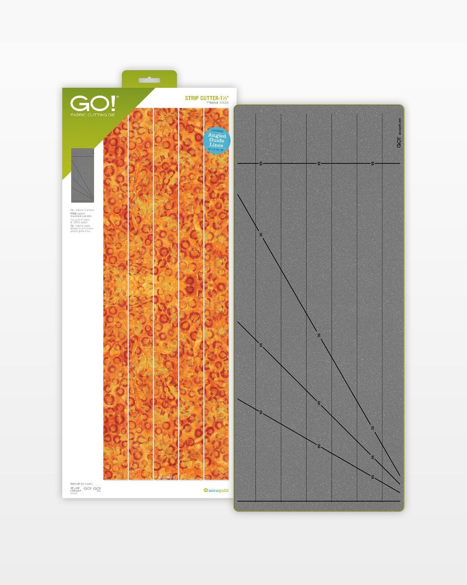 AccuQuilt GO! Strip Cutter 1 1/2