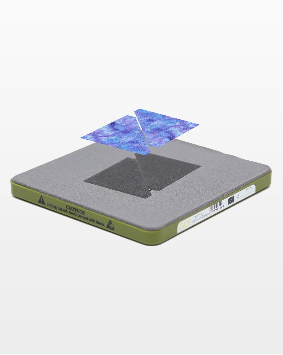 AccuQuilt GO! Half Square Triangle-2