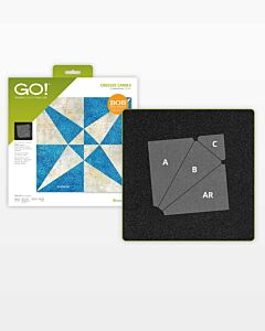 GO! Crossed Canoes-9" Finished Die