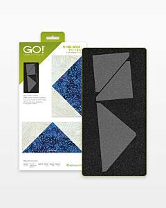 GO! Flying Geese-3 1/2" x 6 1/2" (3" x 6" Finished) Die