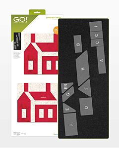 GO! Schoolhouse-Pieced-9" Finished Die 