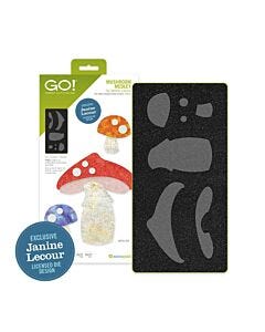 GO! Mushroom Medley Die by Janine Lecour