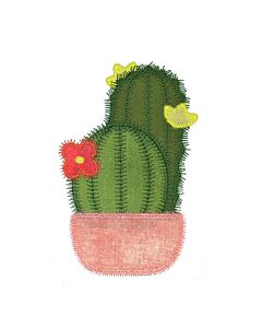 GO! Cactus Single 2 Embroidery by V-Stitch Designs