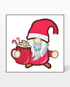 GO! Chocolate Mocha Gnome Embroidery Specialty Designs