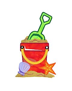 GO! Beach Bucket Embroidery Specialty Designs