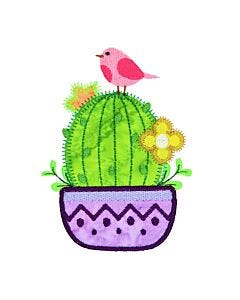 GO! Sweet Cactus Embroidery by Specialty Designs