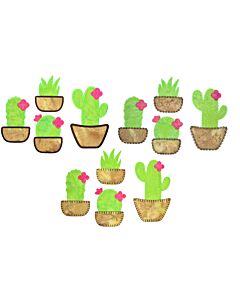 GO! Cactus Medley Embroidery Designs
