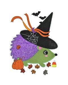 GO! Hedgehog Halloween Embroidery by V-Stitch Designs