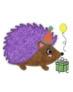 GO! Hedgehog Party Embroidery by V-Stitch Designs
