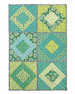 Paris On Point Quilt Blocks Quilt-As-You-Go Kit (6-Block Pack)