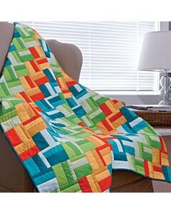 GO! Scrappy Rail Fence Quilt (PQ10273)