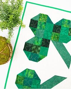 GO! Lucky Shamrocks Table Topper Pattern