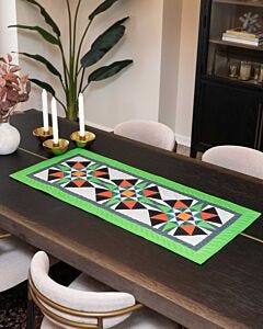 GO! North Carolina Star Table Runner Pattern