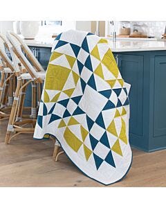 GO! Cross Town Throw Quilt Pattern