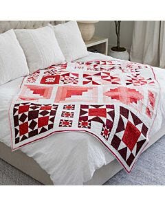 GO! Modern Prairie Sampler Throw Quilt Pattern