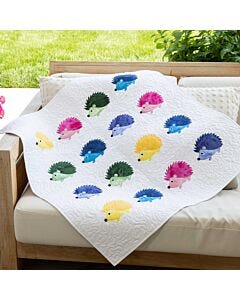GO! Modern Hedgehogs Throw Quilt Pattern