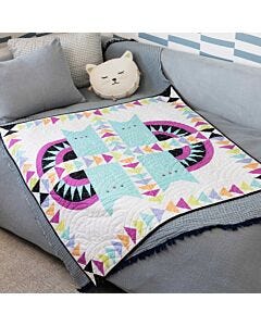GO! Wildcat Throw Quilt Pattern