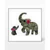 GO! Elephant Family Embroidery Designs