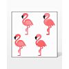 GO! Flamingo Set Embroidery by V-Stitch Designs