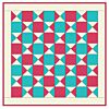 GO!® Quarter Square Triangle Baby Quilt Pattern- Free (PQ10215i)