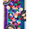 GO! Crazy Quilt Stained Glass Table Runner Pattern