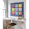 GO! Halls of Color Wall Hanging Pattern