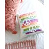 GO! Rainbow Peace Pillow Pattern