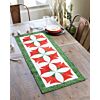 GO! Modern Poinsettia Table Runner Pattern