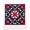 GO! Red, White & Lotus Throw Quilt Pattern