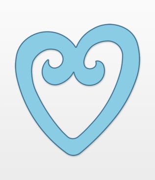 Studio Heart-Filigree (Large)