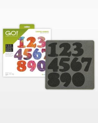 GO! Carefree 3" Numbers