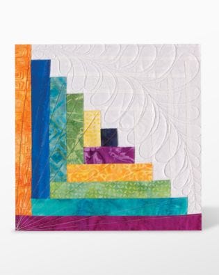 GO! Log Cabin-12" Finished Square by Leslie Main Die