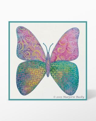 GO! Edyta Sitar Butterfly Machine Embroidery Set by Marjorie Busby (BQ-BUTe)