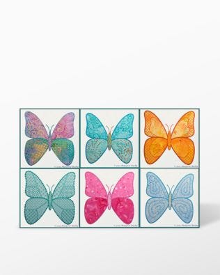GO! Edyta Sitar Butterfly Machine Embroidery Set by Marjorie Busby (BQ-BUTe)
