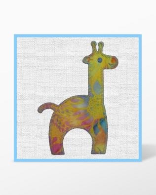 All shapes from GO! Zoo Animals Embroidery Designs by Marjorie Busby