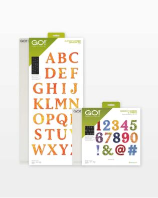 GO! Classic 2" Alphabet, Numbers & Symbols Die Bundle