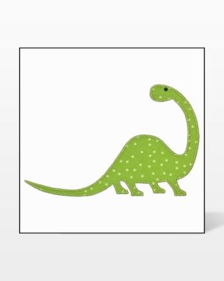 GO! Dinosaur Set Embroidery by V-Stitch Designs