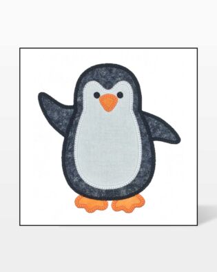 GO! Penguin Set Embroidery by V-Stitch Designs